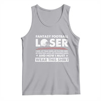 I Suck at Fantasy Football Tank Top Funny Loser Commissioner Draft Party Commish FFL - Wonder Print Shop