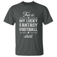 Lucky Fantasy Football T Shirt Commissioner Draft Party Commish FFL - Wonder Print Shop