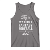 Lucky Fantasy Football Tank Top Commissioner Draft Party Commish FFL - Wonder Print Shop