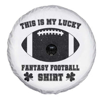 Lucky Fantasy Football Spare Tire Cover Vintage Commissioner Draft Party Commish FFL - Wonder Print Shop