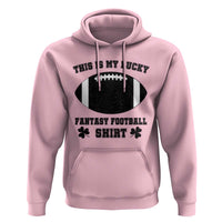 Lucky Fantasy Football Hoodie Vintage Commissioner Draft Party Commish FFL - Wonder Print Shop