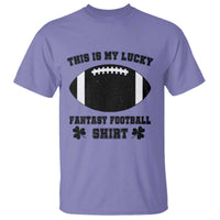 Lucky Fantasy Football T Shirt Vintage Commissioner Draft Party Commish FFL - Wonder Print Shop