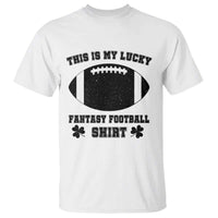 Lucky Fantasy Football T Shirt Vintage Commissioner Draft Party Commish FFL - Wonder Print Shop