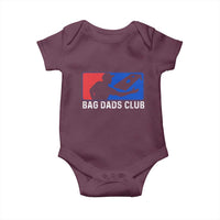 Funny Cornhole Bag Dads Club Baby Onesie