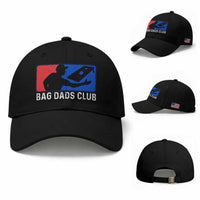 Funny Cornhole Bag Dads Club Baseball Cap