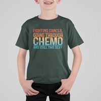 Funny Cancer Fighter T Shirt For Kid Inspirational Quote Chemo Patient Gift - Wonder Print Shop