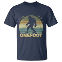 Onefoot Leg Amputee Recovery T Shirt Retro One Foot Bigfoot - Wonder Print Shop