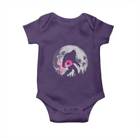 Bigfoot Pink Ribbon Breast Cancer Awareness Baby Onesie - Wonder Print Shop