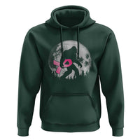 Bigfoot Pink Ribbon Breast Cancer Awareness Hoodie - Wonder Print Shop
