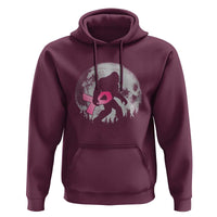 Bigfoot Pink Ribbon Breast Cancer Awareness Hoodie - Wonder Print Shop