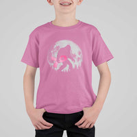 Bigfoot Pink Ribbon Breast Cancer Awareness T Shirt For Kid - Wonder Print Shop