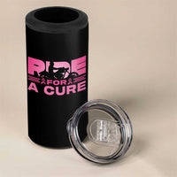 Breast Cancer Motorcycle 4 in 1 Can Cooler Tumbler Pink Ribbon Ride For A Cure - Wonder Print Shop