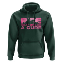 Breast Cancer Motorcycle Hoodie Pink Ribbon Ride For A Cure - Wonder Print Shop