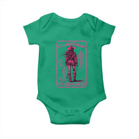Cowgirl Breast Cancer Baby Onesie Beautiful Day To Kill Cancer Vintage Western Pink - Wonder Print Shop