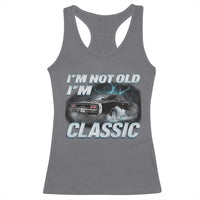 Vintage I'm Not Old I'm Classic Racerback Tank Top Funny Car Graphic Racing Drift Car