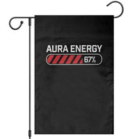Funny Six Seven Garden Flag Aura Energy at 67 Meme Gen Alpha Slang - Wonder Print Shop