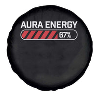 Funny Six Seven Spare Tire Cover Aura Energy at 67 Meme Gen Alpha Slang - Wonder Print Shop