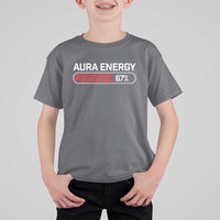 Funny Six Seven T Shirt For Kid Aura Energy at 67 Meme Gen Alpha Slang - Wonder Print Shop
