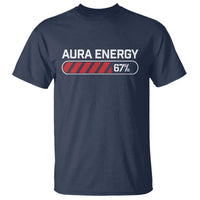 Funny Six Seven T Shirt Aura Energy at 67 Meme Gen Alpha Slang - Wonder Print Shop