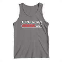 Funny Six Seven Tank Top Aura Energy at 67 Meme Gen Alpha Slang - Wonder Print Shop