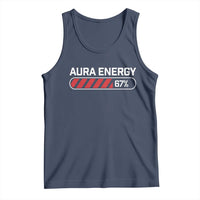 Funny Six Seven Tank Top Aura Energy at 67 Meme Gen Alpha Slang - Wonder Print Shop