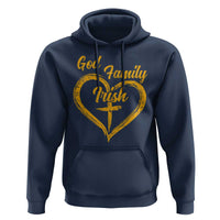 God Family Irish Hoodie Vintage Cross In Heart Christian Notre Dame Game Day - Wonder Print Shop