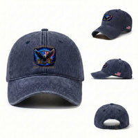 250 Years America Flag Washed Cotton Baseball Cap Eagle 250th Anniversary USA Patriotic 1776 2026