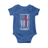 One Nation Under God Baby Onesie USA 250th Anniversary Patriotic Christian One Nation Under God - Wonder Print Shop