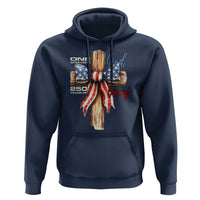 250 Years America Hoodie Coquette Bow Cross American 4th Of July 250th Anniversary - Wonder Print Shop
