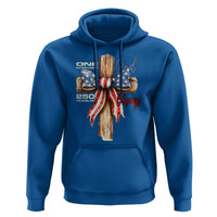 250 Years America Hoodie Coquette Bow Cross American 4th Of July 250th Anniversary - Wonder Print Shop