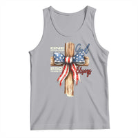250 Years America Tank Top Coquette Bow Cross American 4th Of July 250th Anniversary - Wonder Print Shop