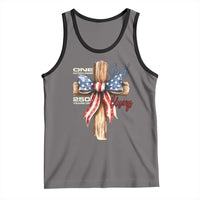 250 Years America Tank Top Coquette Bow Cross American 4th Of July 250th Anniversary - Wonder Print Shop