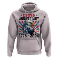Eagle Flag America 250 Hoodie 1776-2026 250th Birthday - Wonder Print Shop