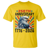 Eagle Flag America 250 T Shirt 1776-2026 250th Birthday - Wonder Print Shop