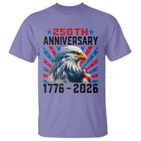 Eagle Flag America 250 T Shirt 1776-2026 250th Birthday - Wonder Print Shop