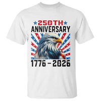 Eagle Flag America 250 T Shirt 1776-2026 250th Birthday - Wonder Print Shop