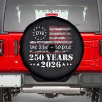 250 Years America Flag Spare Tire Cover USA 250th Anniversary Patriotic We The People 1776 2026 - Wonder Print Shop