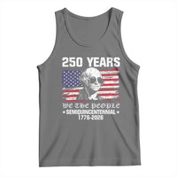 250 Years America Flag Tank Top George Washington 1776 2026 USA 250th Anniversary Patriotic - Wonder Print Shop