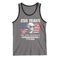 250 Years America Flag Tank Top George Washington 1776 2026 USA 250th Anniversary Patriotic - Wonder Print Shop