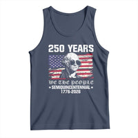 250 Years America Flag Tank Top George Washington 1776 2026 USA 250th Anniversary Patriotic - Wonder Print Shop