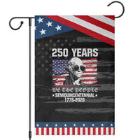 250 Years America Flag Garden Flag George Washington 1776 2026 USA 250th Anniversary Patriotic