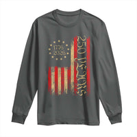250 Years America Flag Long Sleeve Shirt 250th Anniversary USA - Wonder Print Shop