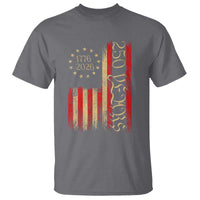 250 Years America Flag T Shirt 250th Anniversary USA - Wonder Print Shop