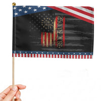 250 Years America Flag Patriotic Handheld Flag 250th Anniversary USA