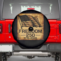Freedom 250 Years America Spare Tire Cover Retro Vintage 250th Anniversary USA - Wonder Print Shop