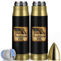 Freedom 250 Years America Bullet Tumbler Retro Vintage 250th Anniversary USA - Wonder Print Shop