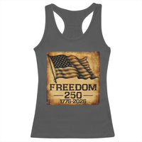 Freedom 250 Years America Racerback Tank Top Retro Vintage 250th Anniversary USA - Wonder Print Shop