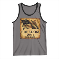 Freedom 250 Years America Tank Top Retro Vintage 250th Anniversary USA - Wonder Print Shop