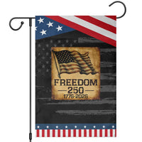 Freedom 250 Years America Garden Flag Retro Vintage 250th Anniversary USA