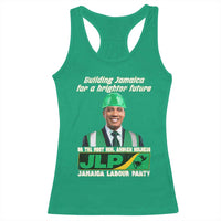 Jamaica Labour Party Racerback Tank Top Andrew Holness JLP Supporter Gifts - Wonder Print Shop